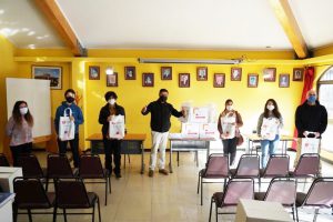 Entrega de cajas San Nicolas